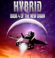 Cover of Hybrid. The survivor of a dead city seeks to undo a disaster.