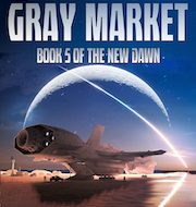 Cover of The Gray Market. The crime bosses of Quin are fighting to buy Amanda Gray.